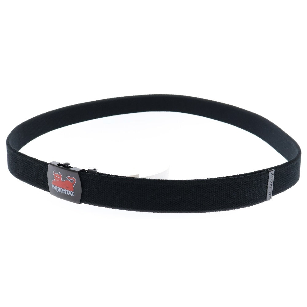 SUPREME(シュプリーム) 24SS Toy Machine Webbing Belt トイマシーン ロングベルト ブラック