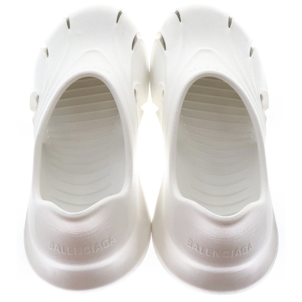 BALENCIAGA(バレンシアガ) MOLD CLOSED 692595 モールドクローズド ラバーサンダル シューズ ホワイト