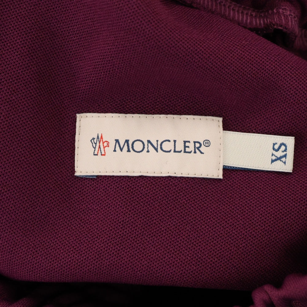 Palm Angels(パームエンジェルス) 19AW ×MONCLER GENIUS8 PANTALONE モンクレール サイドライン トラックパンツ パープル E209L8700350 899A1