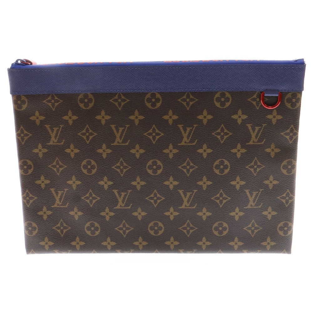 LOUIS VUITTON(ルイヴィトン) M63048 ポシェットアポロ モノグラム クラッチバッグ ポーチ ブラウン