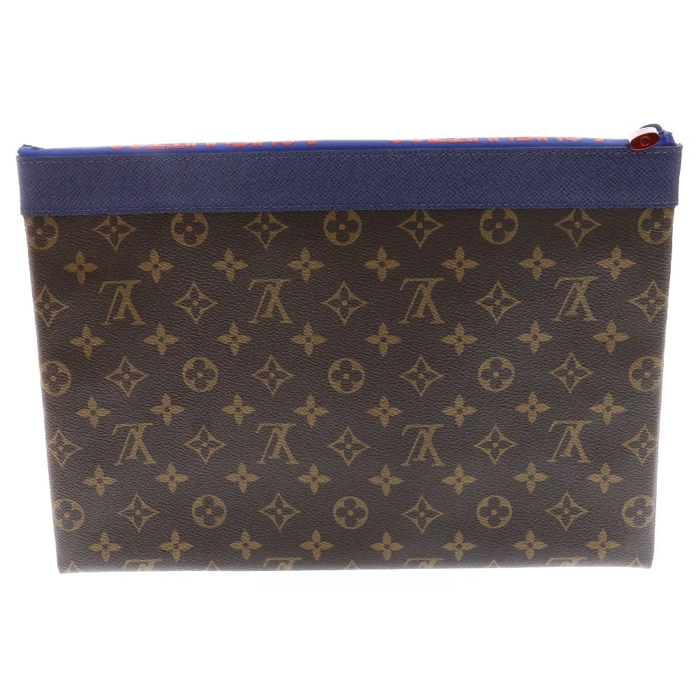 LOUIS VUITTON(ルイヴィトン) M63048 ポシェットアポロ モノグラム クラッチバッグ ポーチ ブラウン