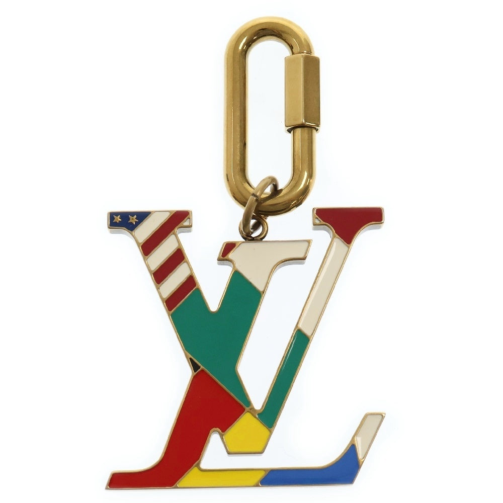LOUIS VUITTON(ルイヴィトン) MP2484 ビジューサック LVフラグ GP キーホルダー マルチ