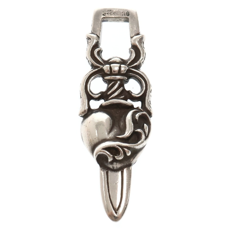 CHROME HEARTS(クロムハーツ) DAGGER HEART ダガーハートペンダント ペンダントトップ シルバー