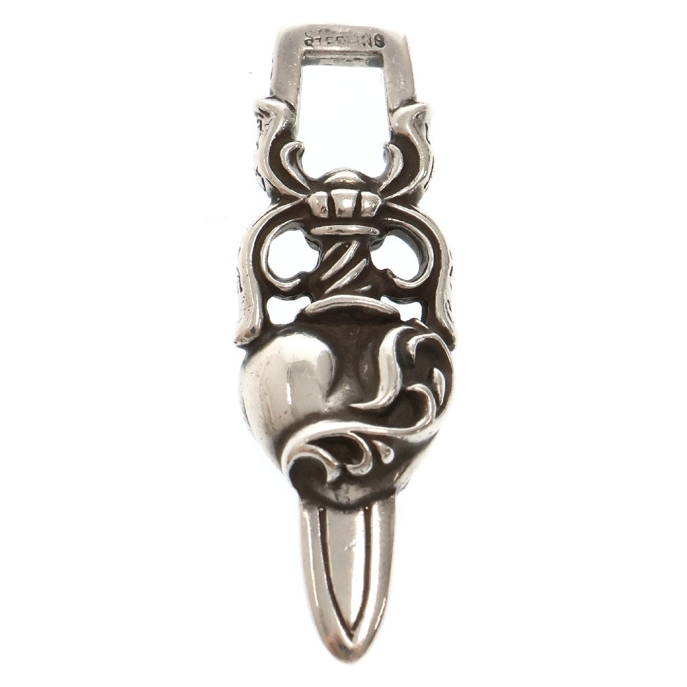 CHROME HEARTS(クロムハーツ) DAGGER HEART ダガーハートペンダント ペンダントトップ シルバー
