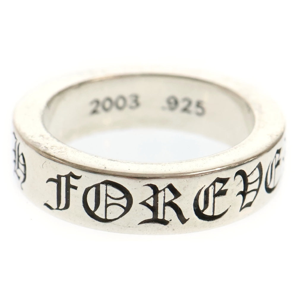CHROME HEARTS(クロムハーツ) 6mm SPACER FOREVER 6mmスペーサーリング フォーエバーシルバー BCA337