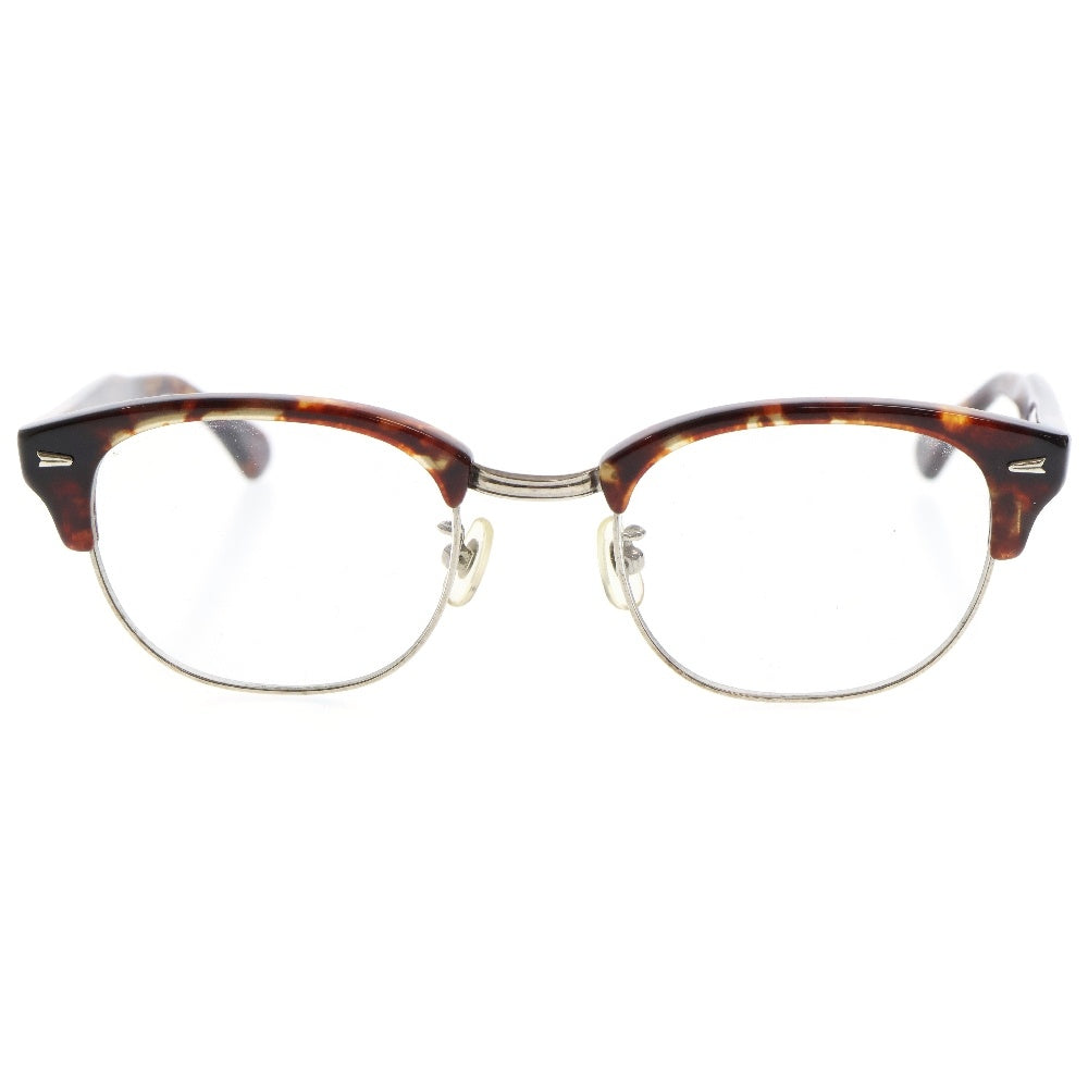 BEAUTY&YOUTH UNITED ARROWS(ビューティーアンドユースユナイテッドアローズ) ×KANEKO OPTICAL 金子眼鏡 サーモントブロー クリアレンズサングラス アイウェア 眼鏡 ブラウン
