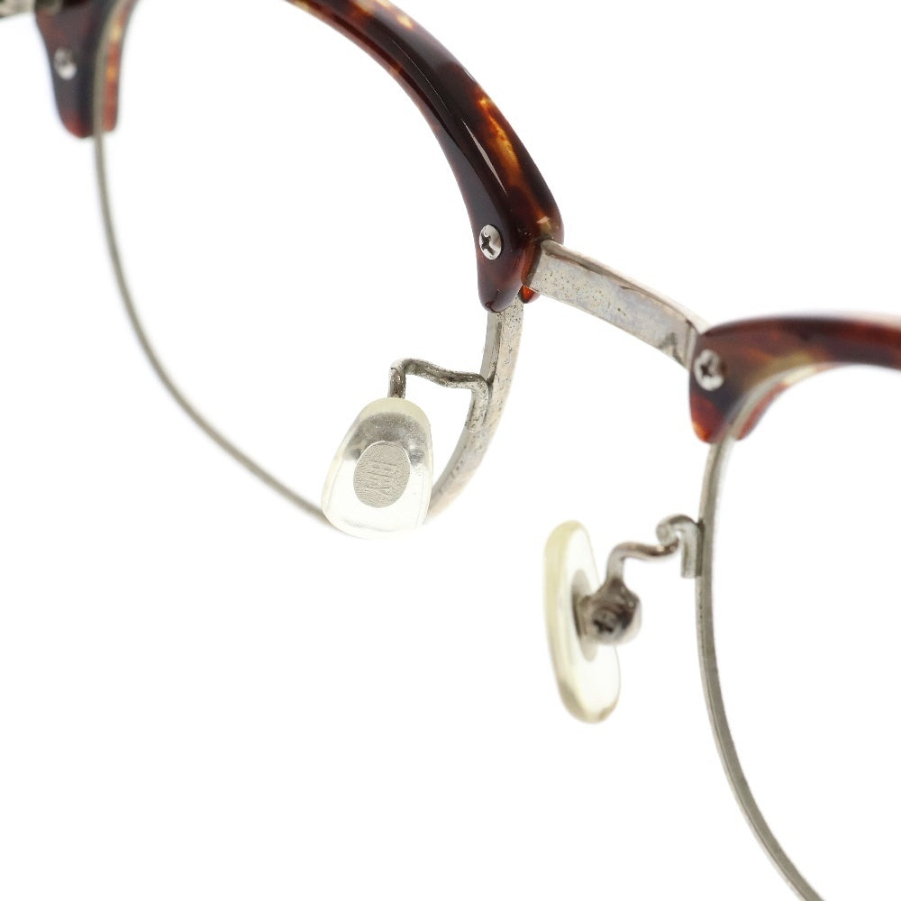 BEAUTY&YOUTH UNITED ARROWS(ビューティーアンドユースユナイテッドアローズ) ×KANEKO OPTICAL 金子眼鏡 サーモントブロー クリアレンズサングラス アイウェア 眼鏡 ブラウン