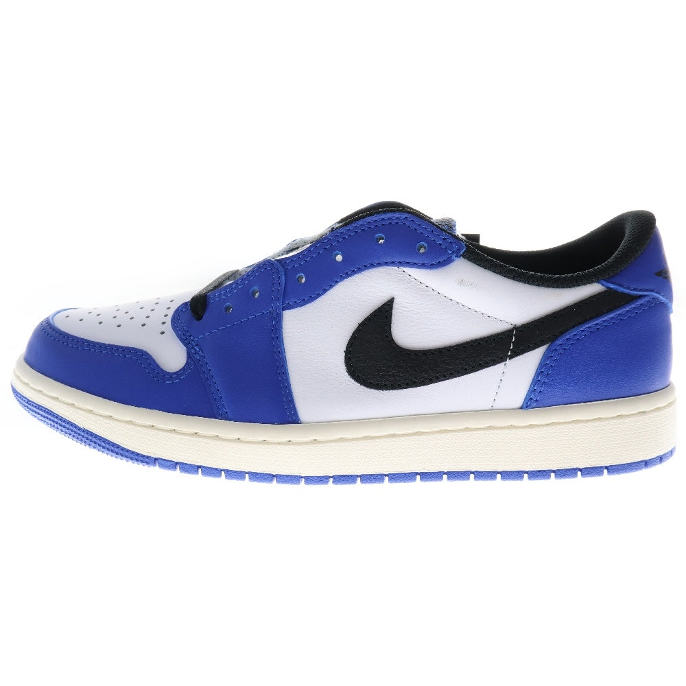 NIKE(ナイキ) AIR JORDAN 1 RETRO LOW OG CZ0790-140 エアジョーダン 1 レトロ ゲームロイヤル ローカットスニーカー ブルー US9.5/27.5cm