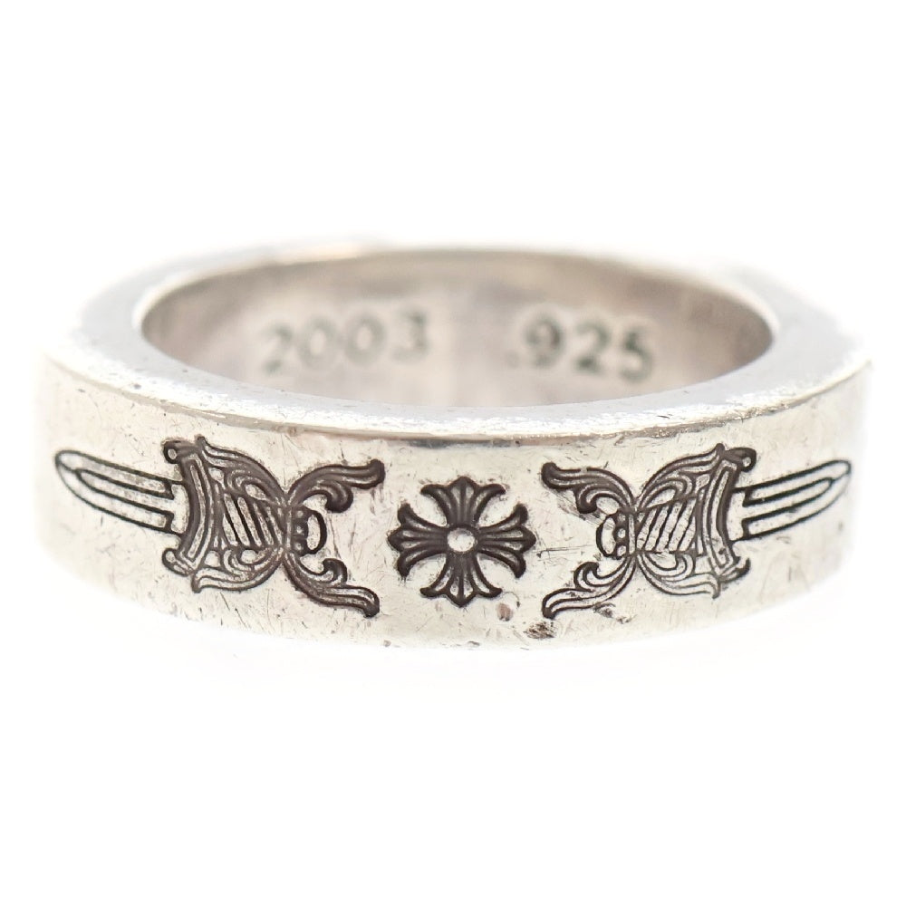 CHROME HEARTS(クロムハーツ) 6mm SPACER DAGGER 6mmスペーサーリング ダガー シルバー BCA335