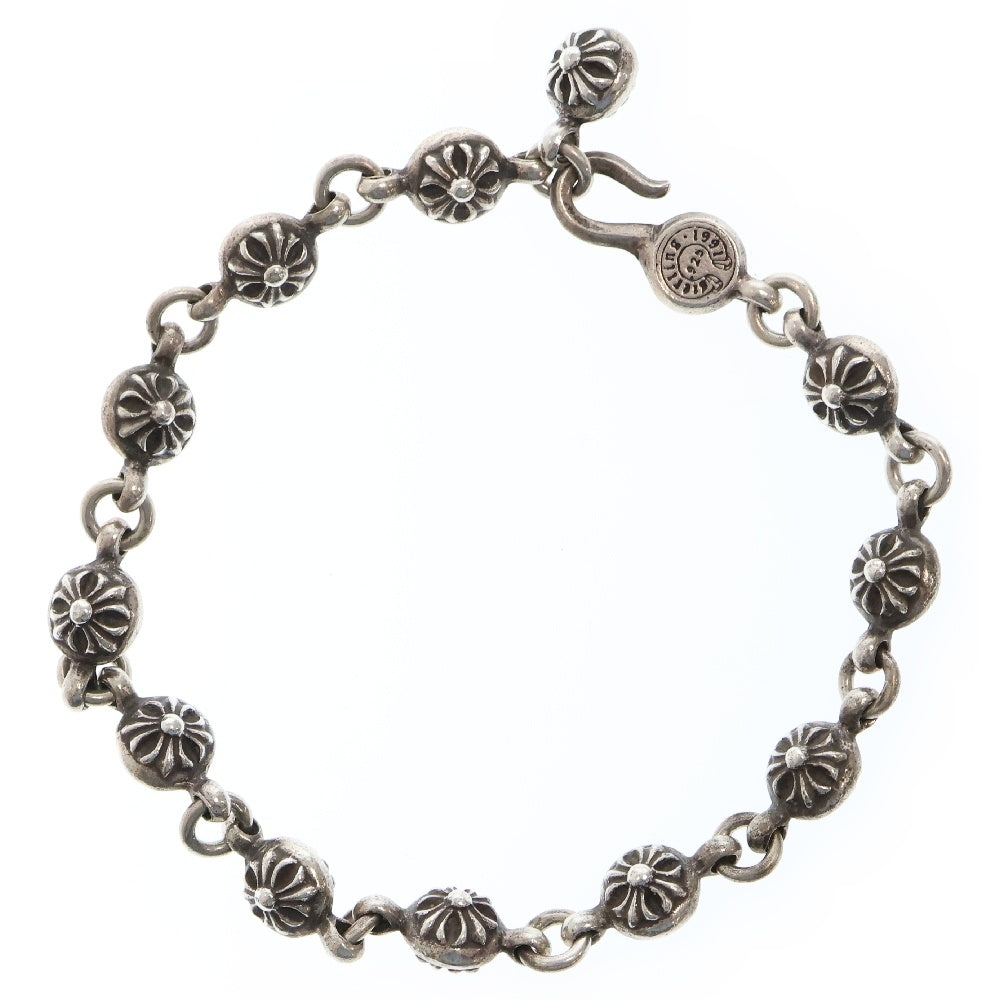 CHROME HEARTS(クロムハーツ) NO1 BALL #1クロスボールブレスレット シルバー BCA172