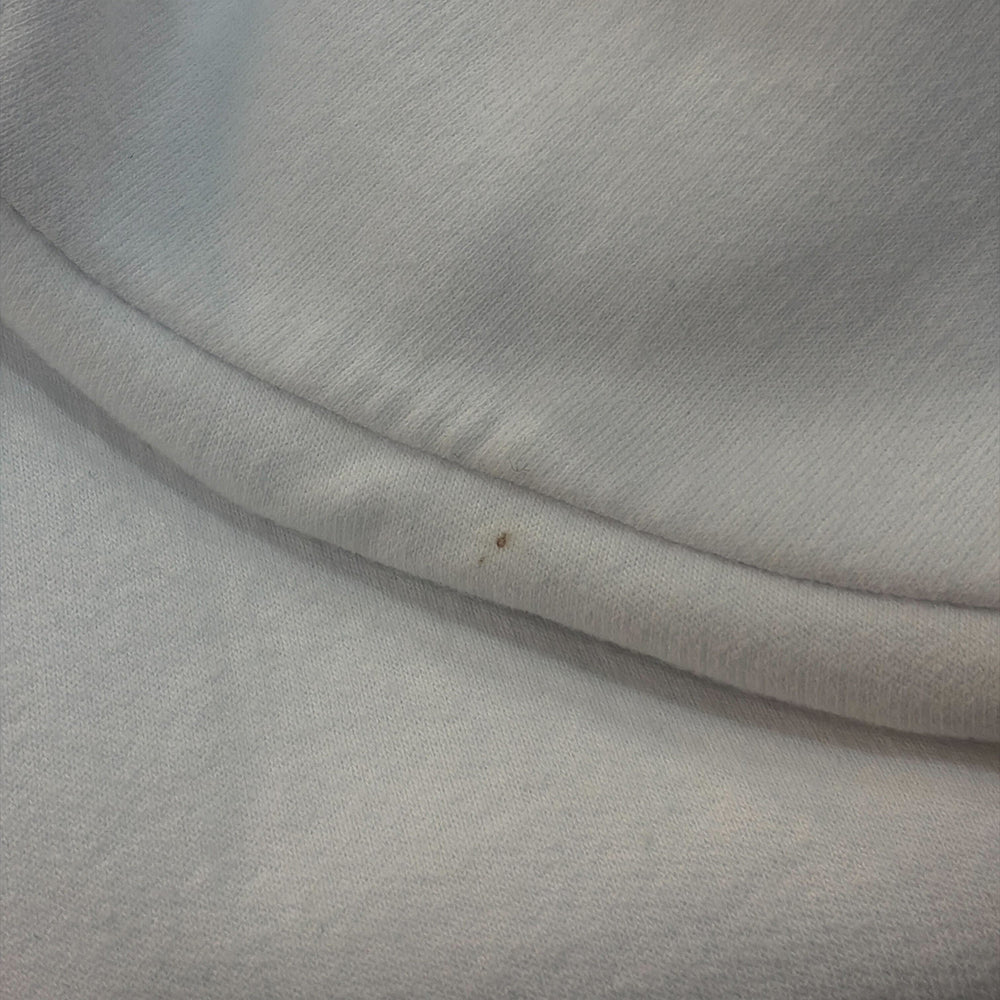 CHROME HEARTS(クロムハーツ) Horseshoe Crewneck Sweatshirt ホースシュープリント 袖フローラル クルーネックスウェットトレーナー ホワイト