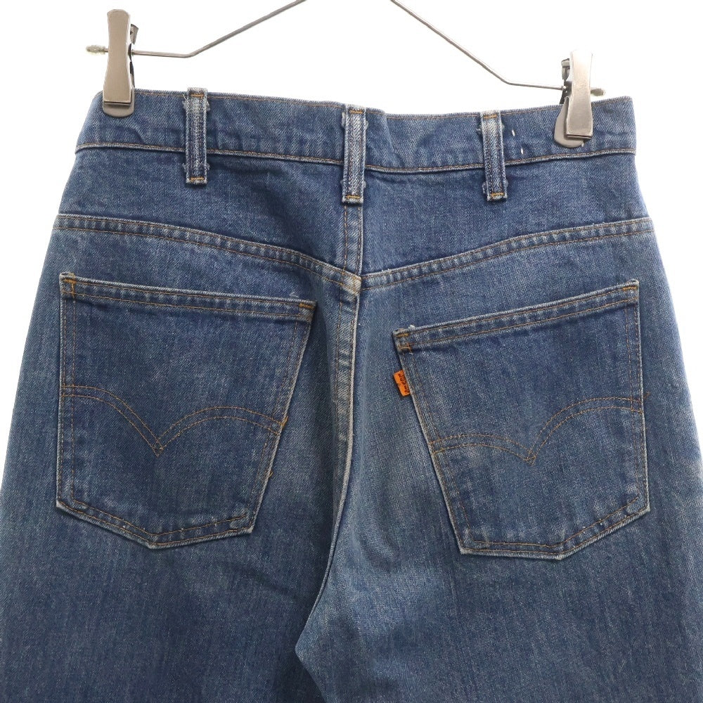 Levi's(リーバイス) 80s VINTAGE 646 オレンジタブ スモールe ボタン裏532 フレアデニムパンツ インディゴ