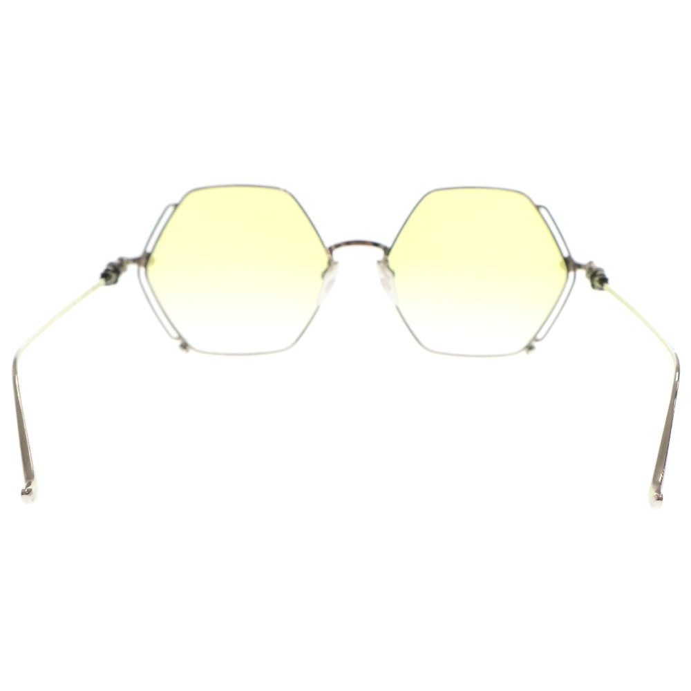 CHROME HEARTS(クロムハーツ) CREAMED グラデーションカラーレンズ サングラス アイウェア メガネ 眼鏡 イエロー