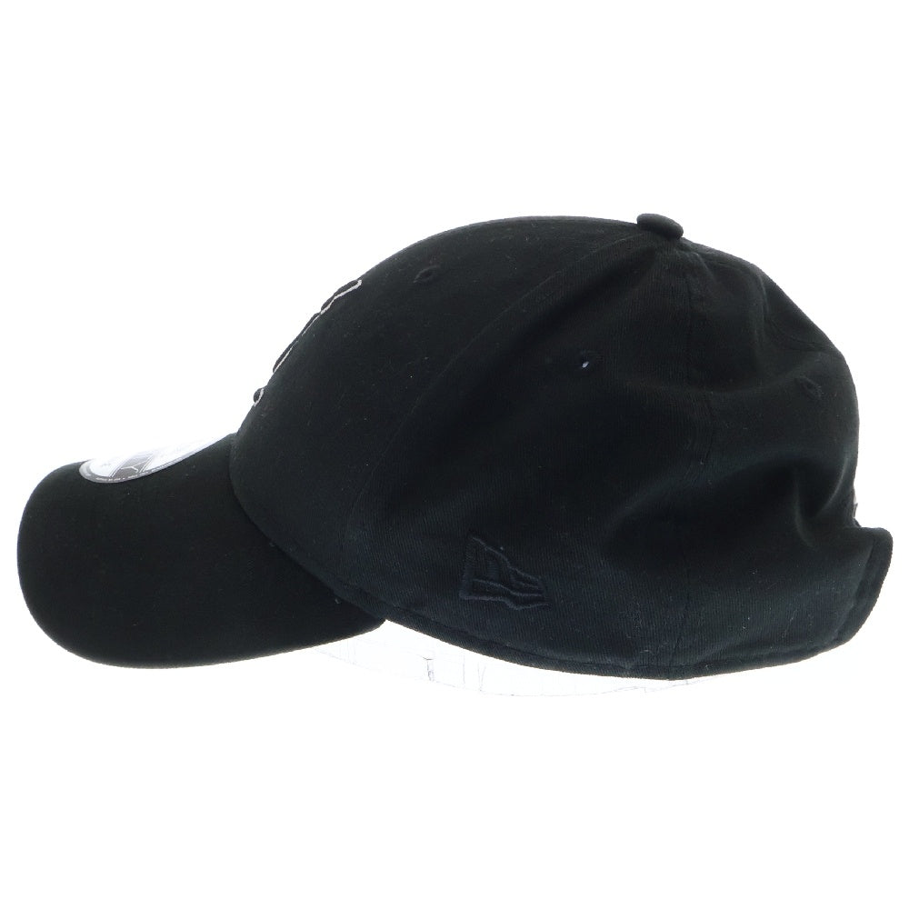 SAINT LAURENT PARIS(サンローランパリ) ×NEWERA ニューエラ モノグラム キャップ 帽子 687687 ブラック