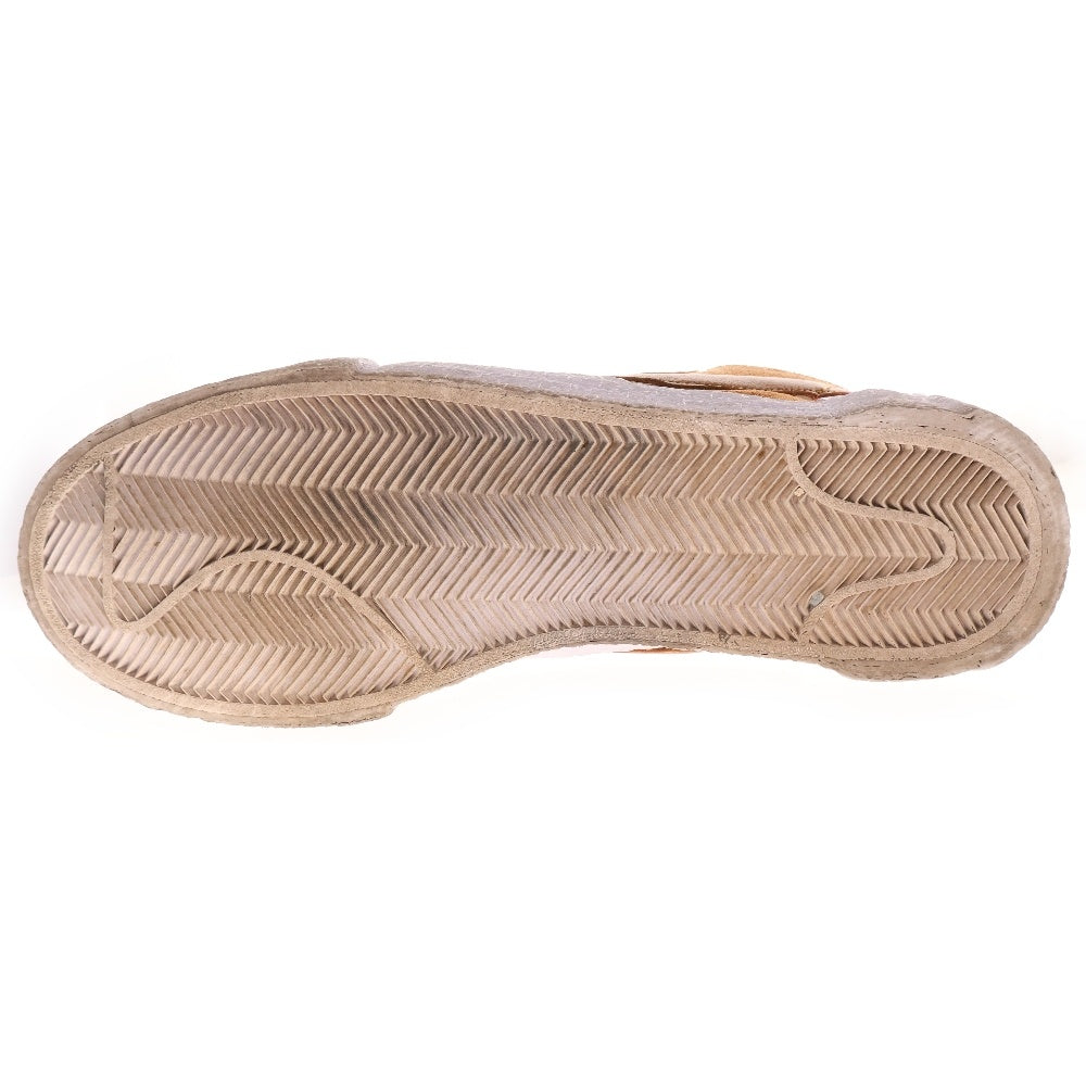 NIKE(ナイキ) ×SACAI BLAZER LOW BRITISH TAN DD1877-200 サカイ ブレーザー ロー ブリティッシュ タン ローカットスニーカー ホワイト/ブラウン US9.5/27.5cm