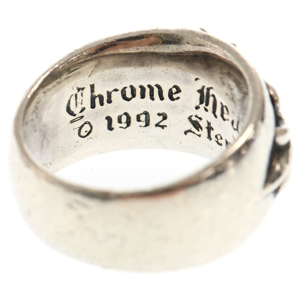 CHROME HEARTS(クロムハーツ) FLRL CRS フローラルクロス リング シルバー BCA346