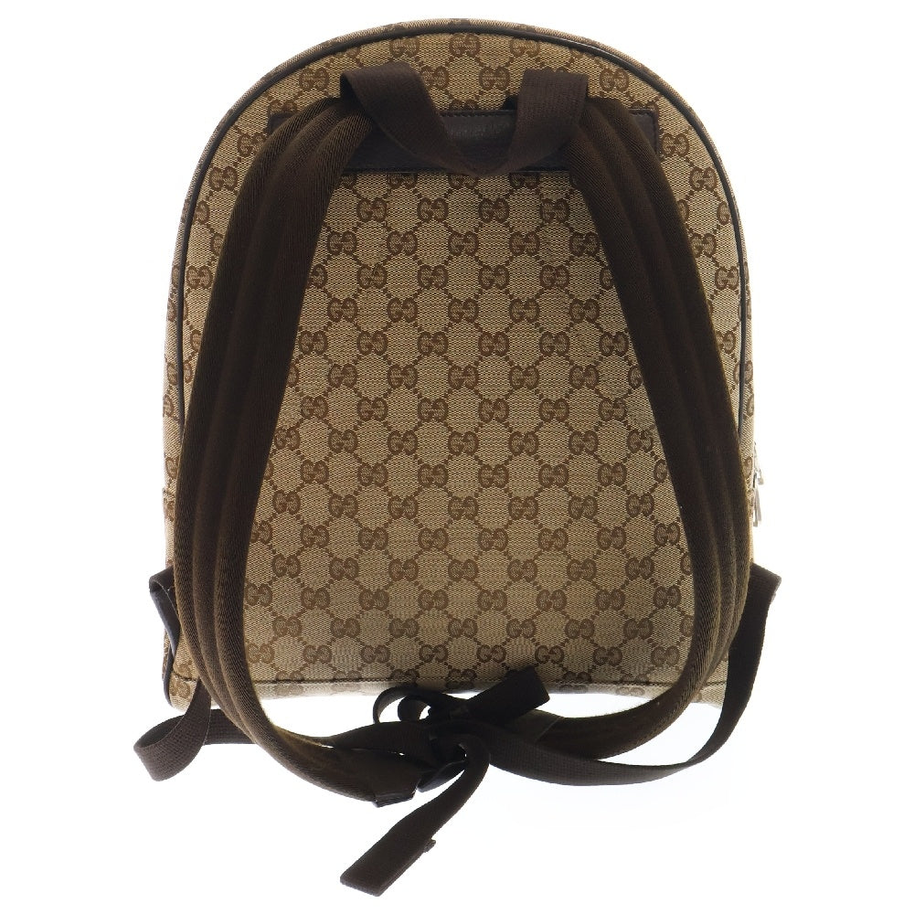 GUCCI(グッチ) GGロゴ総柄 キャンバスバックパック リュックサック 449906 ベージュ