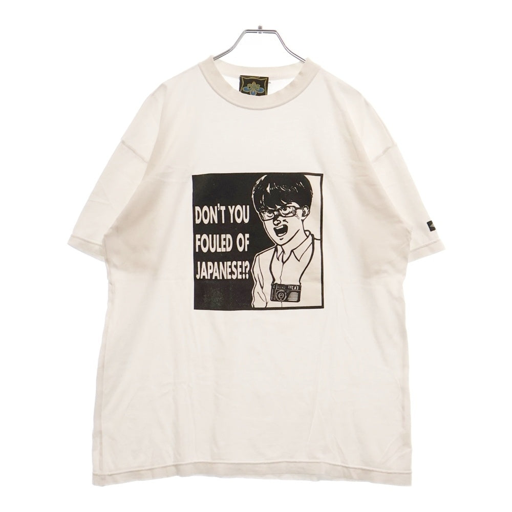 VINTAGE(ヴィンテージ) 00S VINTAGE DUB FACKTORY AKIRA DON'T YOU FOULED OF JAPANESE プリント 半袖Tシャツ ホワイト