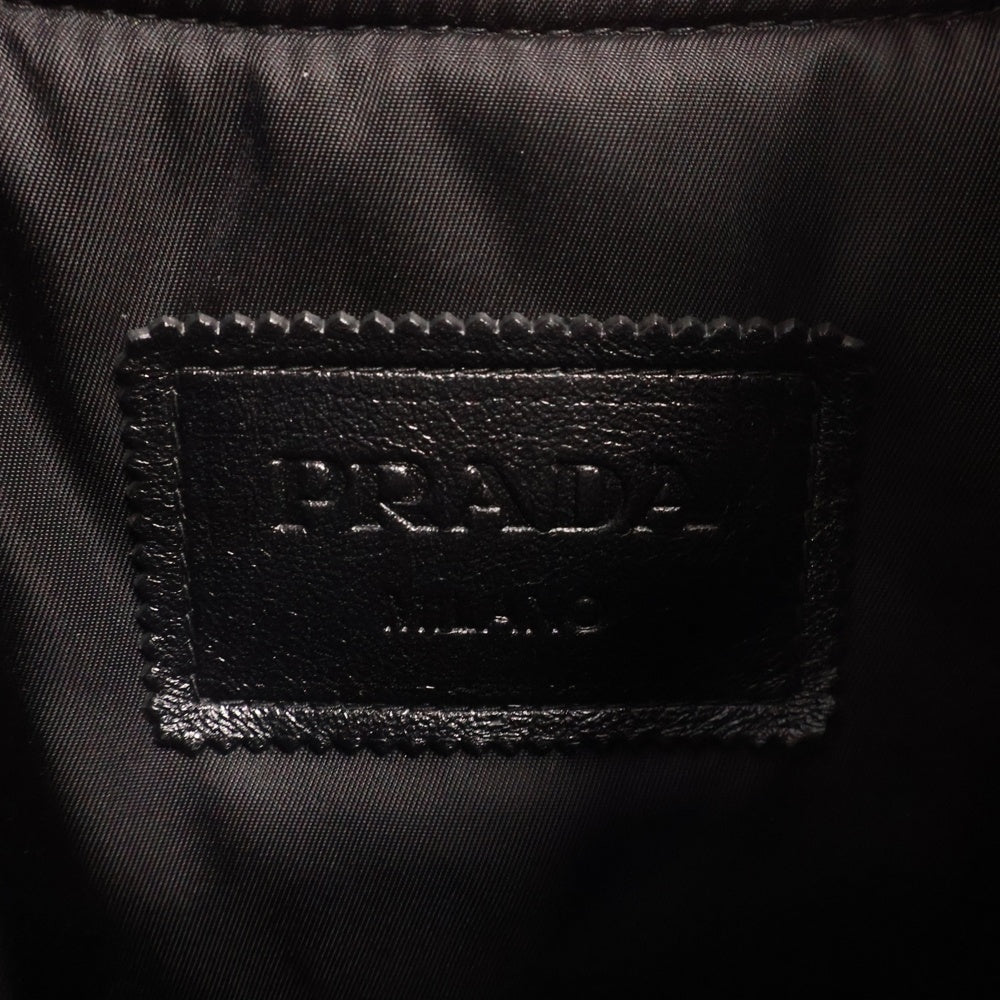 PRADA(プラダ) 21AW Oversized nappa leather bomber jacket オーバーサイズ ナッパ ボンバージャケット ピンク 58A079 1ZFE