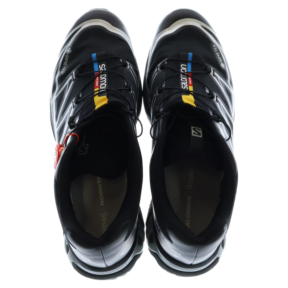 SALOMON(サロモン) XT-6 GTX GORE-TEX エックスティー 6 ゴアテックス ローカットスニーカー ブラック ウィメンズ US11.5/29cm