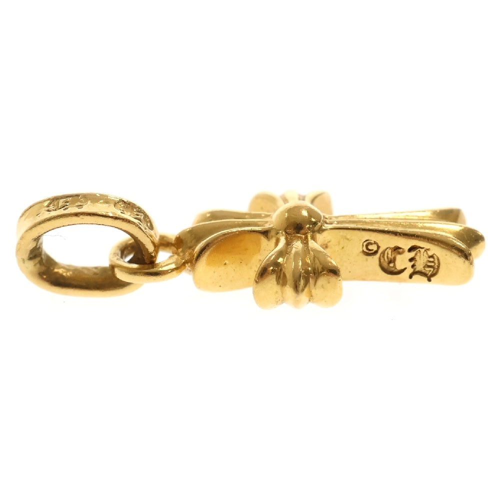 CHROME HEARTS(クロムハーツ) 22K CRS BBYFAT P/DIA ベイビーファットクロス PAVEダイヤ ペンダントトップ ゴールド BCA035