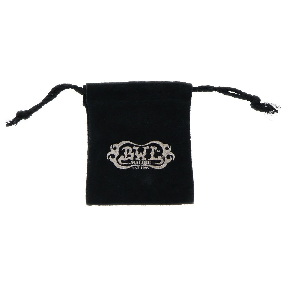 Bill Wall Leather/BWL(ビルウォールレザー) SKULL RING ブルーアイ スカルシルバーリング シルバー/ゴールド/ブルー
