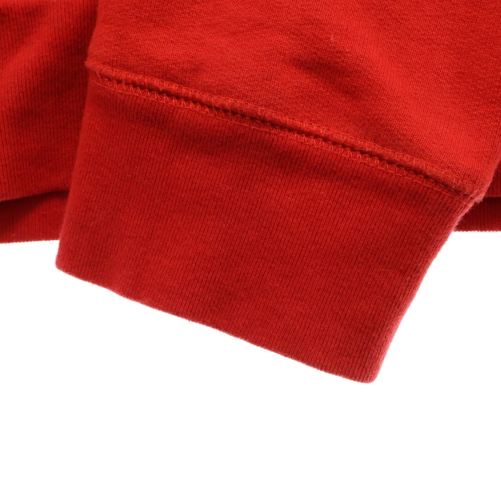 CHROME HEARTS(クロムハーツ) Y NOT Cemetery Cross Pullover Hoodie King Taco ワイノットセメタリークロスプルオーバーフーディ パーカー ロゴ刺繍 レッド キングタコ