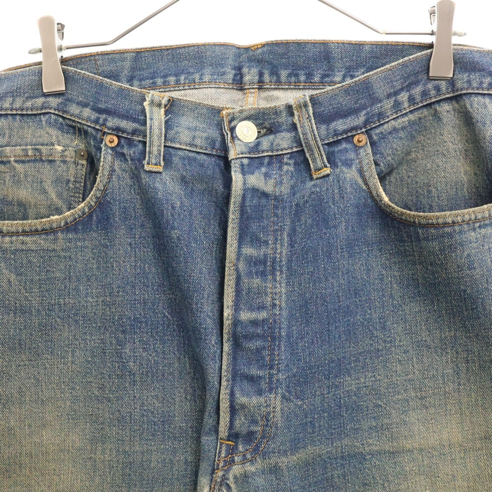 Levi's(リーバイス) 70s VINTAGE 501 66前期 ボタン裏刻印6 スモールe ボタンフライデニムパンツ インディゴ