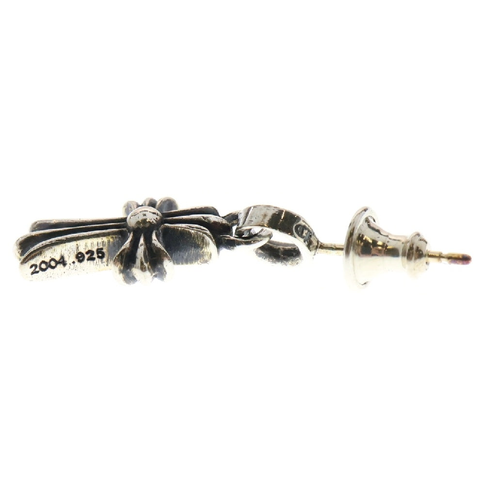 CHROME HEARTS(クロムハーツ) BBY F PPRCHN ベイビーファットクロス ドロップピアス シルバー BCA090