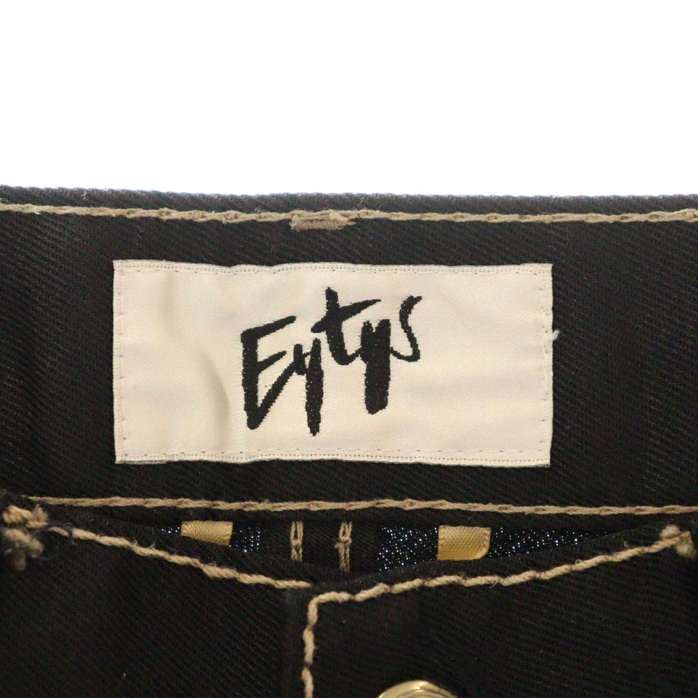 eytys(エイティーズ) CYPRESS Cali twill trousers ツイルトラウザーズ パンツ ブラック