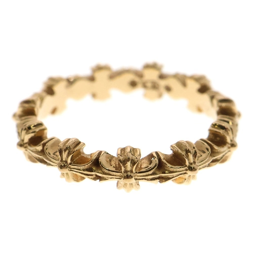 CHROME HEARTS(クロムハーツ) 22K TINY E CH PLS BAND タイニーECHプラスバンド リング ゴールド