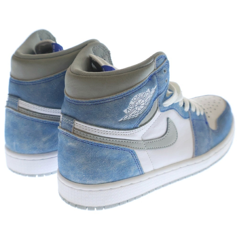 NIKE(ナイキ) AIR JORDAN 1 RETRO HIGH OG HYPER ROYAL エアジョーダン 1 ハイパーロイヤル ハイカットスニーカー ホワイト/ブルー US7/25cm 555088-402