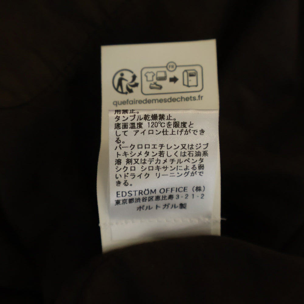 EMPORIO ARMANI(エンポリオアルマーニ) 25SS ×OUR LEGACY Toga Coat WS2251TRT アワレガシー ロングジャケット コート ブラウン