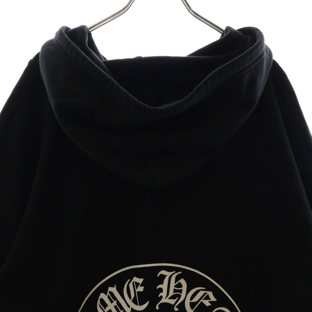 CHROME HEARTS(クロムハーツ) SWTSHRT HD ZIP LTD ジップパーカー ロサンゼルス限定バックホースシュージップアップパーカー ブラック