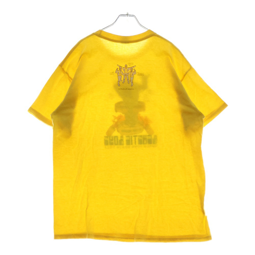 VINTAGE(ヴィンテージ) 90s VINTAGE BEASTIE BOYS ヴィンテージ ビースティーボーイズ ロボットプリント クルーネック半袖Tシャツ イエロー
