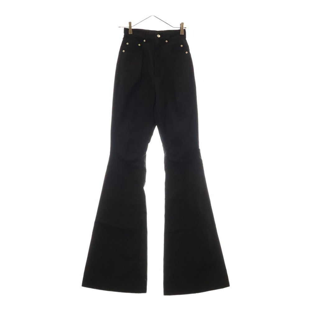 Rick Owens(リックオウエンス) ボランブーツカットパンツ ブラック RP01C5329-TF