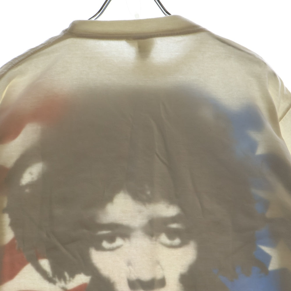 VINTAGE(ヴィンテージ) 80s JIMI HENDRIX ジミヘンドリックス 半袖Tシャツ カットソー ホワイト