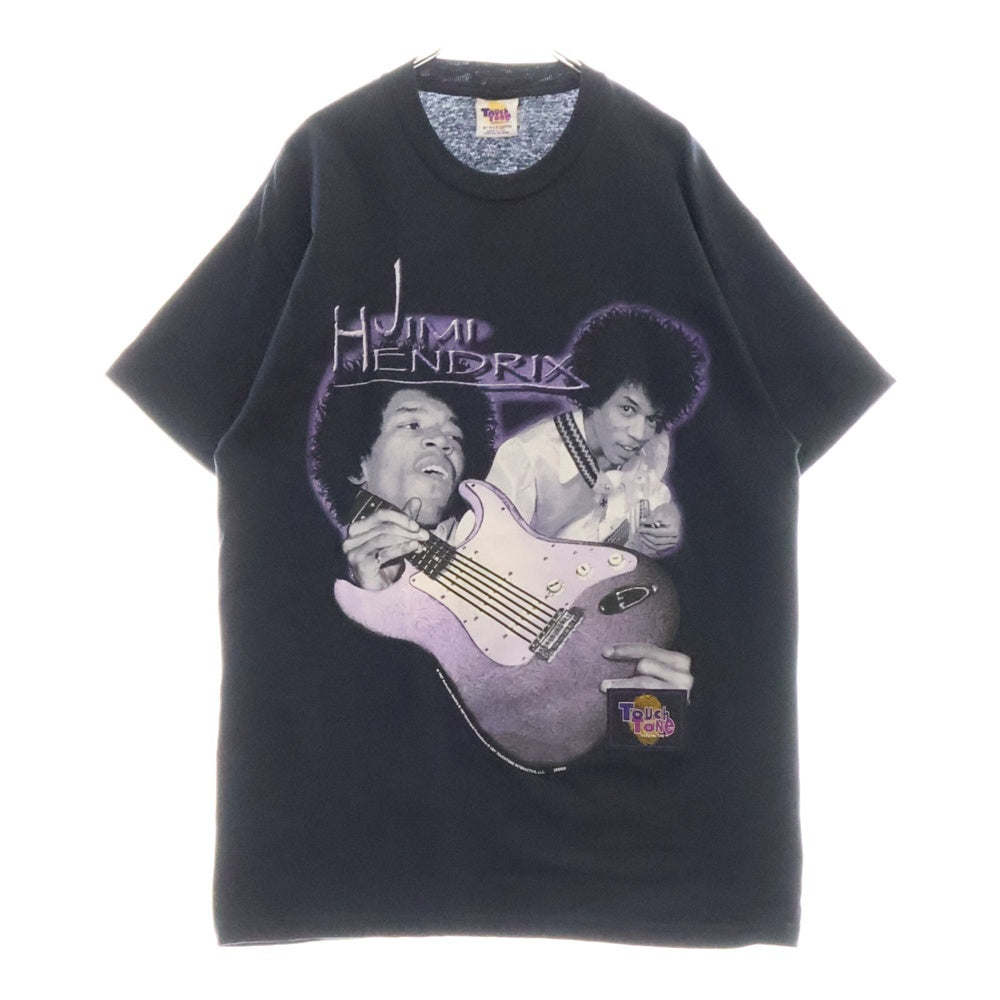 VINTAGE(ヴィンテージ) 90s JIMI HENDRIX By Touchtone Interactive ジミヘンドリックス 半袖Tシャツ カットソー ブラック