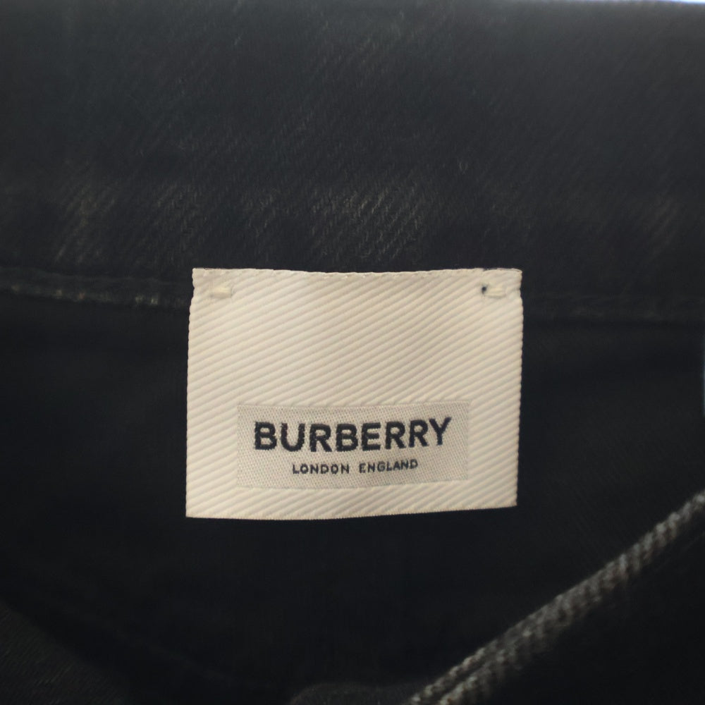 BURBERRY(バーバリー) 5POCKET SLIM-FIT JEANS 5ポケットスリムフィットパンツ 8022608 ブラック