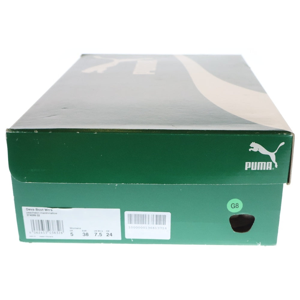 PUMA(プーマ) Deva Boot 374099 02 レディース デバブーツ ハイカットスニーカー ピンク