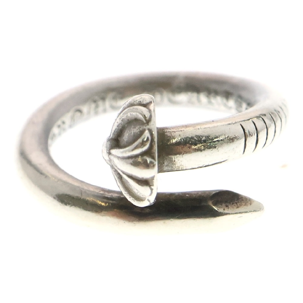CHROME HEARTS(クロムハーツ) NAIL CRSBALL ネイル クロスボール リング シルバー BCA349