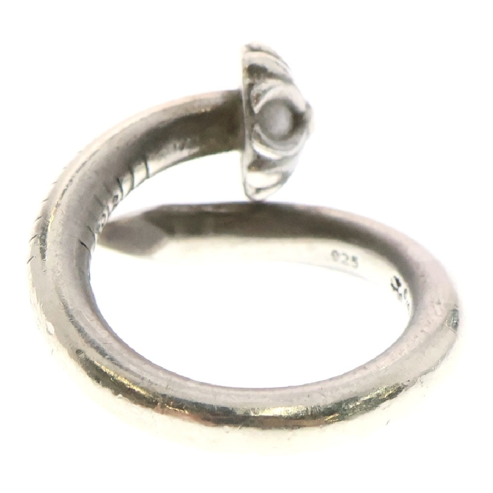 CHROME HEARTS(クロムハーツ) NAIL CRSBALL ネイル クロスボール リング シルバー BCA349