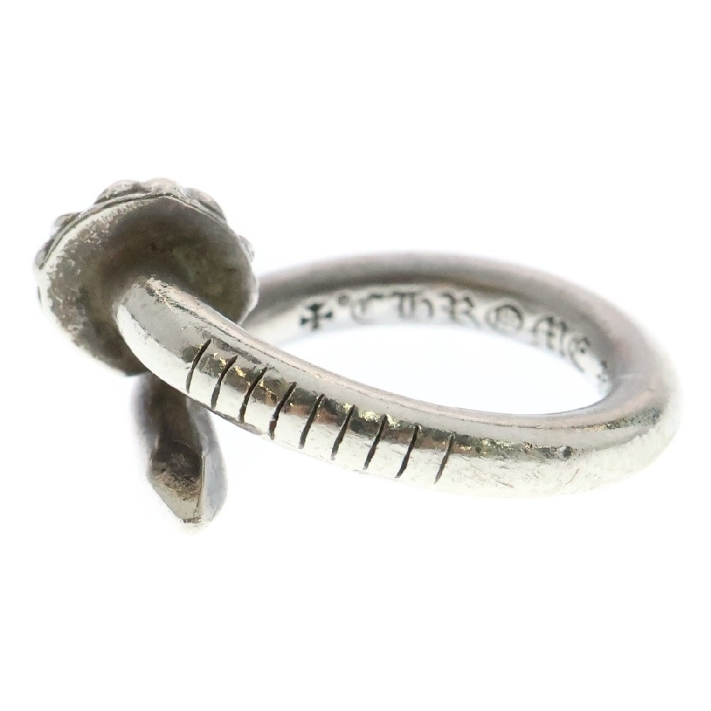 CHROME HEARTS(クロムハーツ) NAIL CRSBALL ネイル クロスボール リング シルバー BCA349