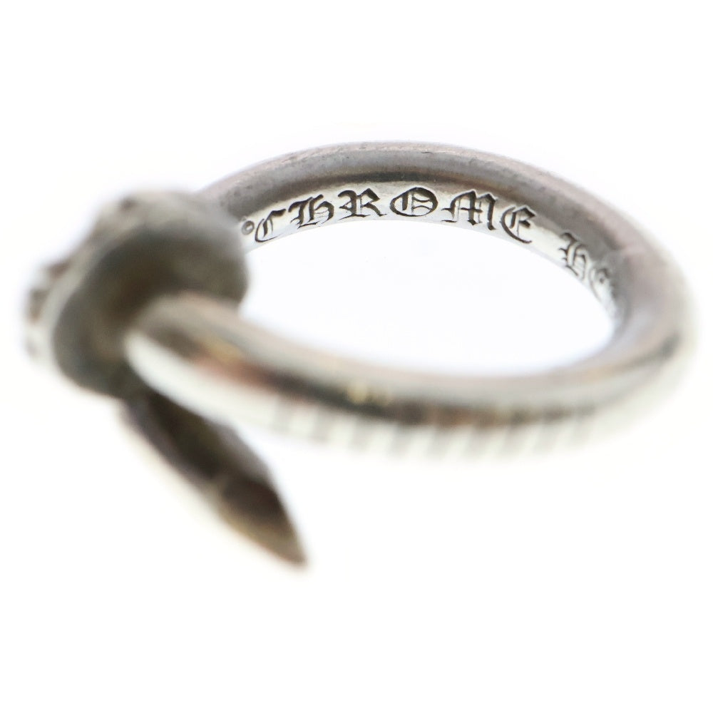 CHROME HEARTS(クロムハーツ) NAIL CRSBALL ネイル クロスボール リング シルバー BCA349