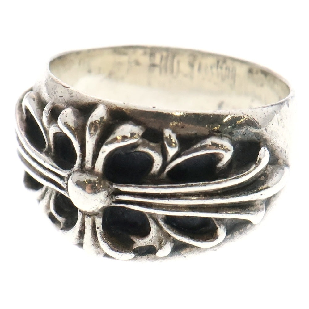 CHROME HEARTS(クロムハーツ) FLRL CRS フローラルクロス リング シルバー BCA346