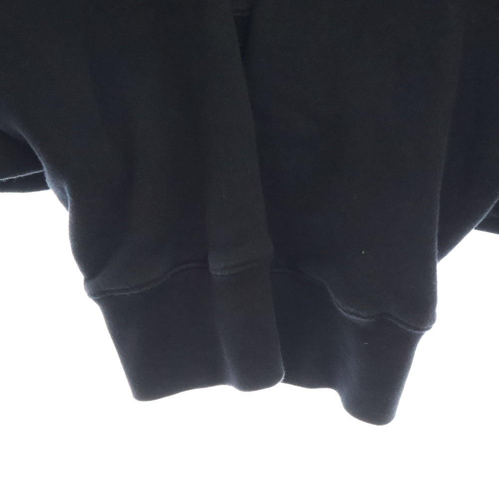 Palm Angels(パームエンジェルス) Parrot ロゴ クルーネック長袖スウェットシャツ PMBA026S22FLE008 ブラック