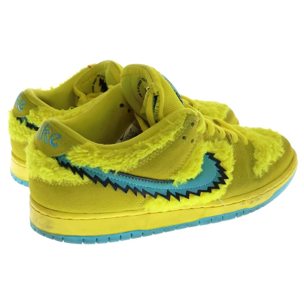 NIKE(ナイキ) ×Grateful Dead DUNK LOW Yellow Bear CJ5378-700 ダンク グレイトフルデッド ローカットスニーカー イエロー US9/27.0cm