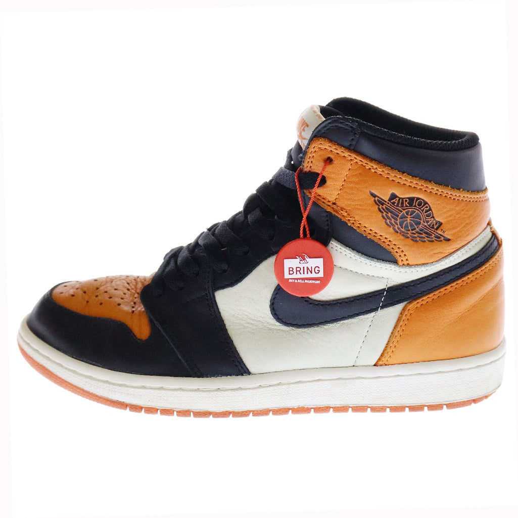 NIKE(ナイキ) AIR JORDAN 1 RETRO HIGH OG SHATTERED BACKBOARD 555088-005 エアジョーダン1レトロハイシャッタードバックボード ハイカットスニーカー US8.5/26.5cm オレンジ