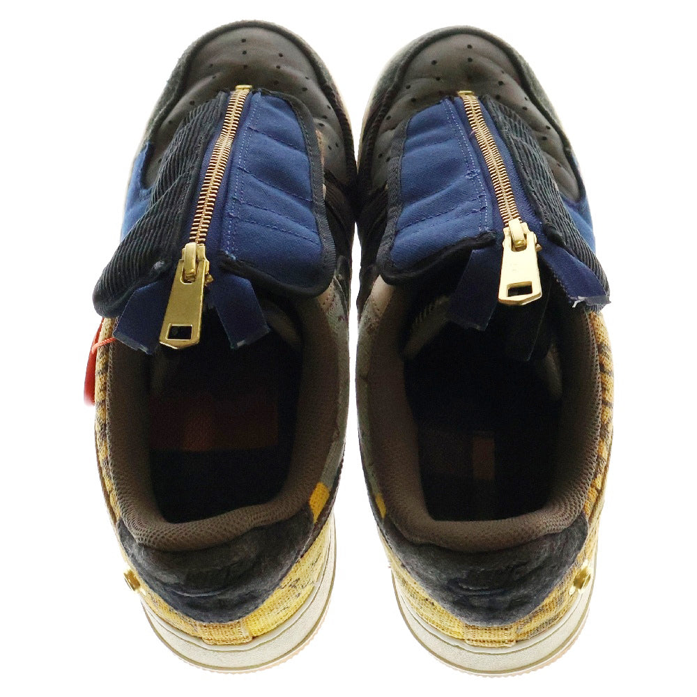 NIKE(ナイキ) ×TRAVIS SCOTT AIR FORCE 1 LOW CACTUS JACK CN2405‐900 ×トラヴィススコット エアフォース1 カクタスジャック ローカットスニーカー マルチ US9/27cm