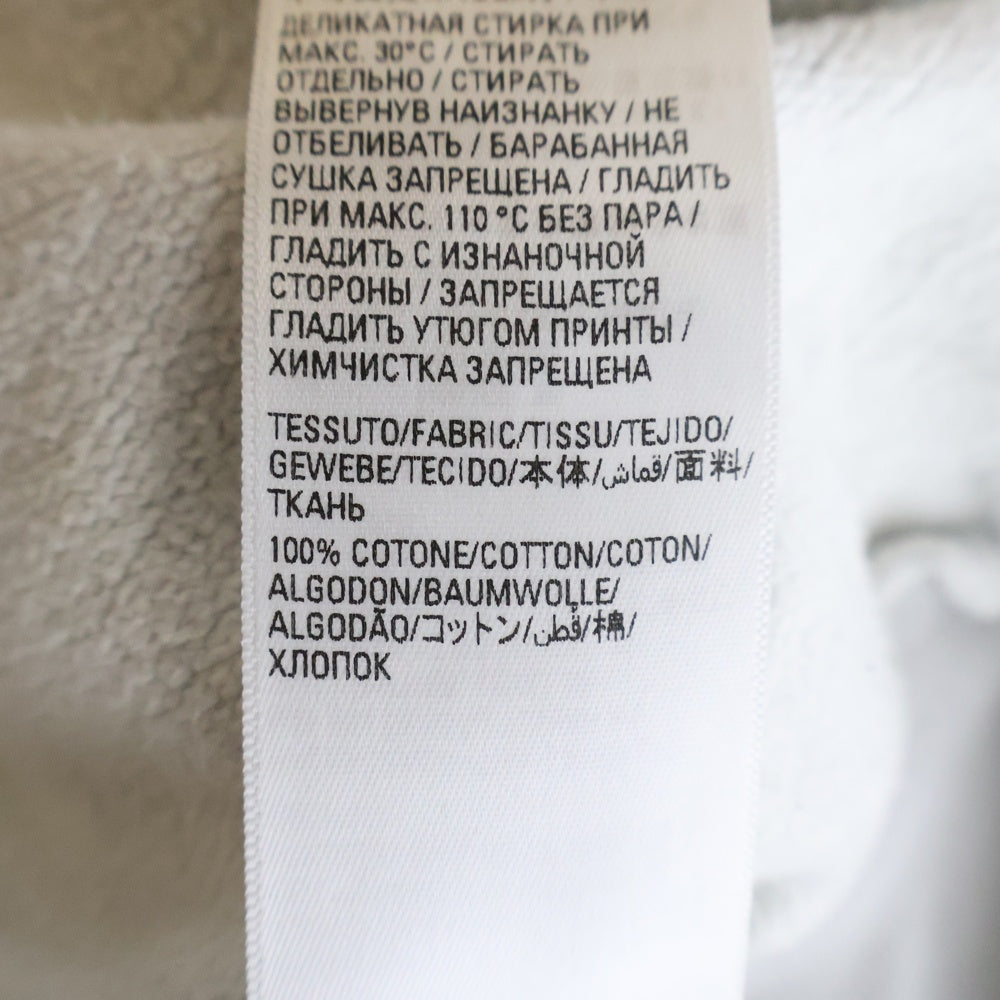 BALENCIAGA(バレンシアガ) 22SS Metal Hoodie Oversized 697879 TMV89 メタルロゴプリントフーディ オーバーサイズプルオーバーパーカー